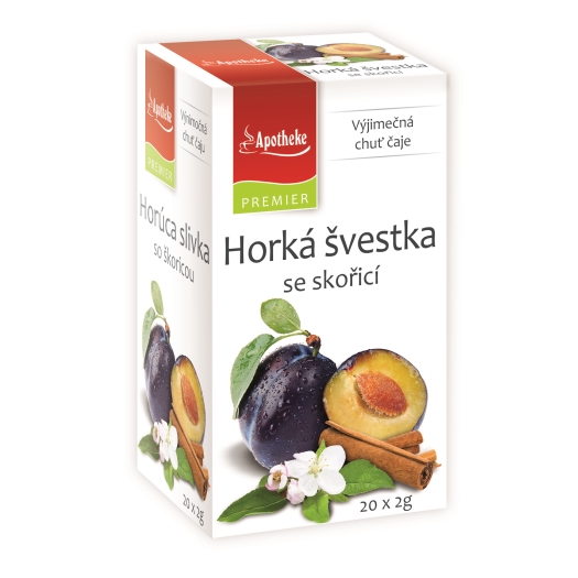 Horká švestka se skořicí