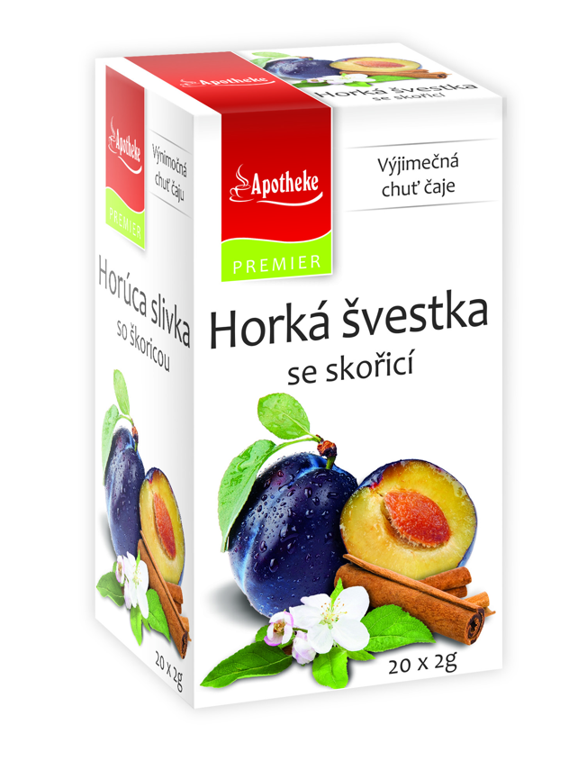 Horká švestka se skořicí
