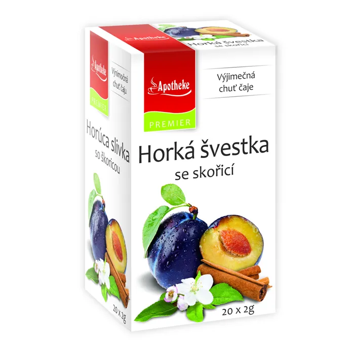 Horká švestka se skořicí