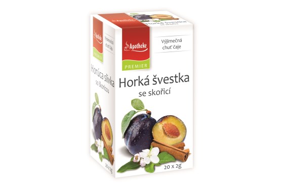 Horúca slivka so škoricou 20 sáčkov