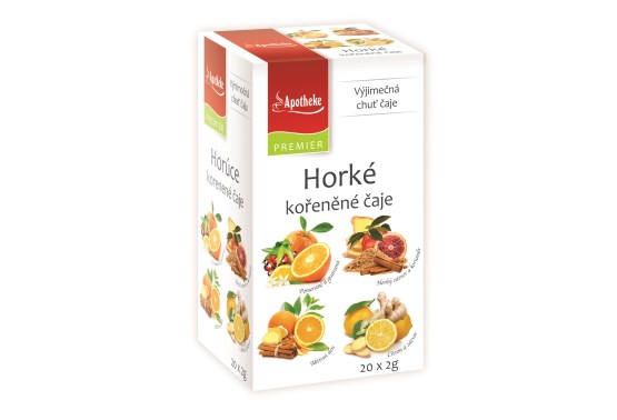 Horúce korenené čaju 4v1 nálevové sáčky 20x 2 g