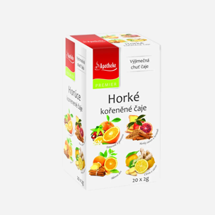 Horúce korenené čaju 4v1 nálevové sáčky 20x 2 g