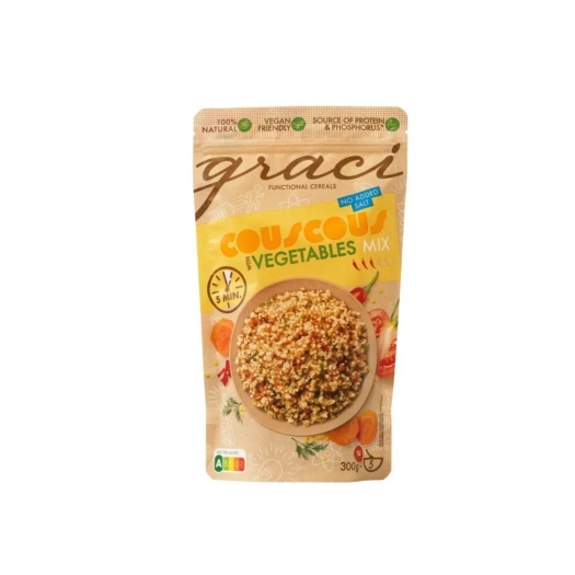 Hot cereal Kuskus - zeleninový mix