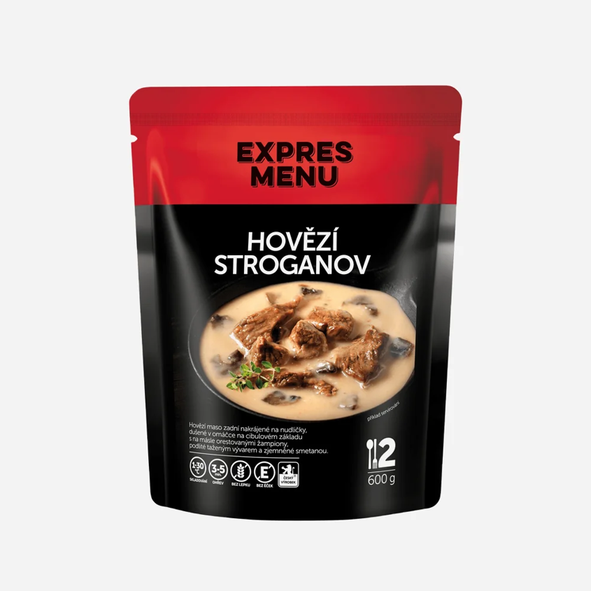 Hovädzie Stroganov