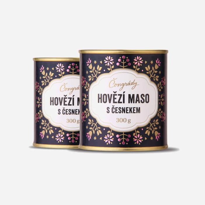 Hovězí maso s česnekem