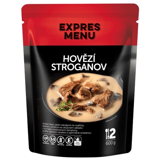 Hovězí Stroganov