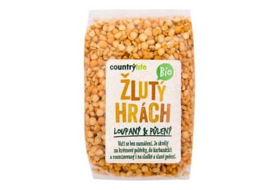 Hrach žltý polený BIO
