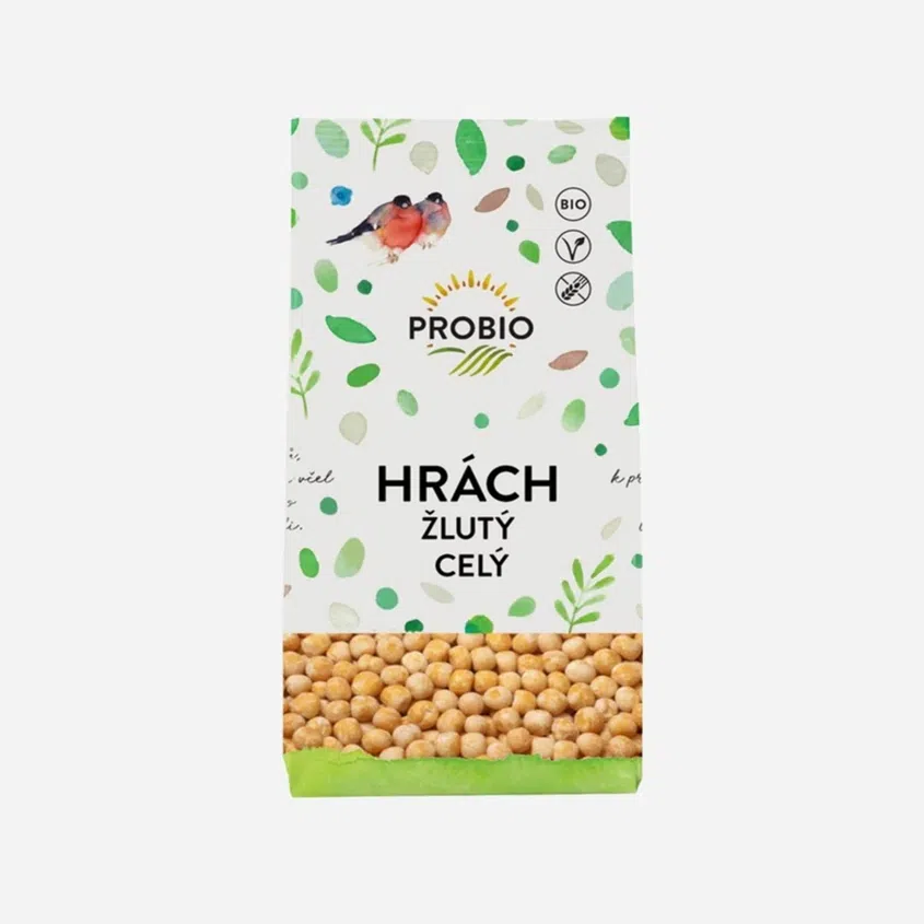 Hrách žlutý celý BIO