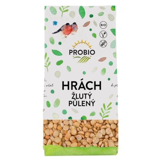 Hrách žlutý půlený BIO