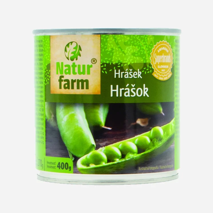 Hrášek 6 x 400 g