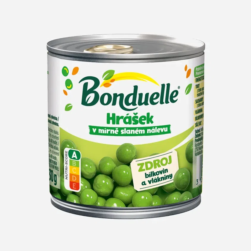 Hrášek v mírně slaném nálevu