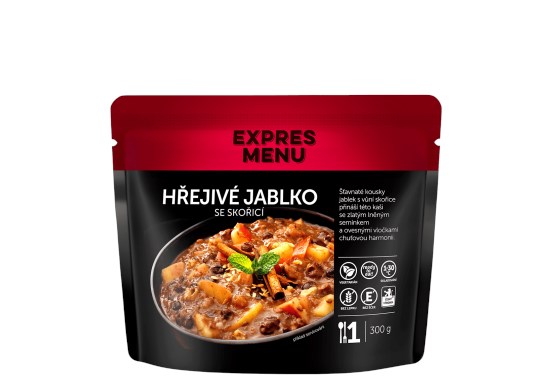 Hřejivé jablko se skořicí