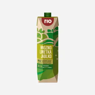 Hrozno, jablko a limetka 12 x 1000  ml