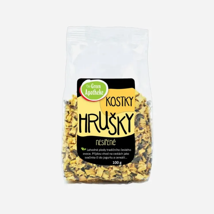 Hrušky kostky nesířené 6 x 100 g