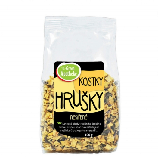 Hrušky kostky nesířené