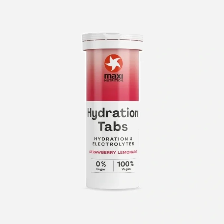 Hydratační tablety s příchutí jahodové limonády