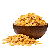 Cornflakes a lupínky