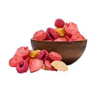 Směsi lyofilizovaného ovoce