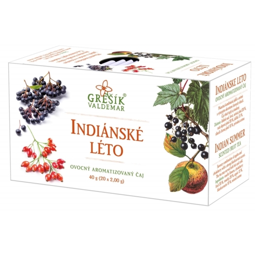 Indiánské léto ovocný čaj 20 sáčků