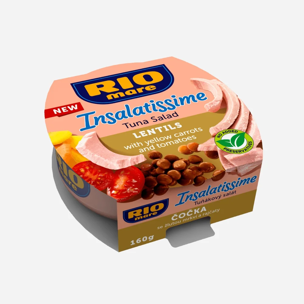 Insalatissimes s čočkou