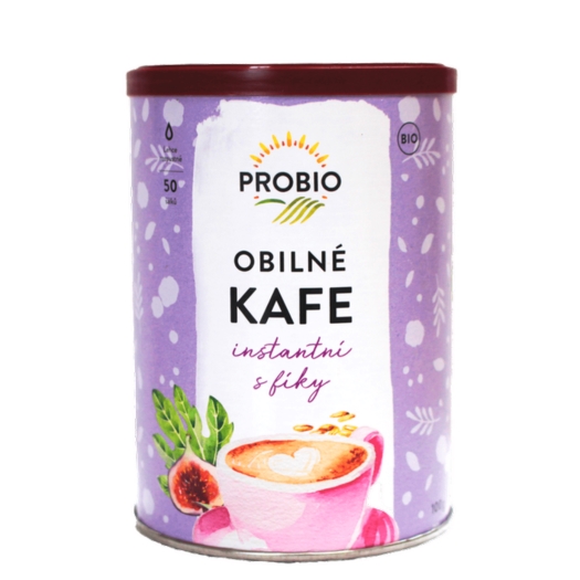 Instantní obilné kafe s fíky