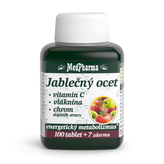 Jablečný ocet, vláknina a chrom
