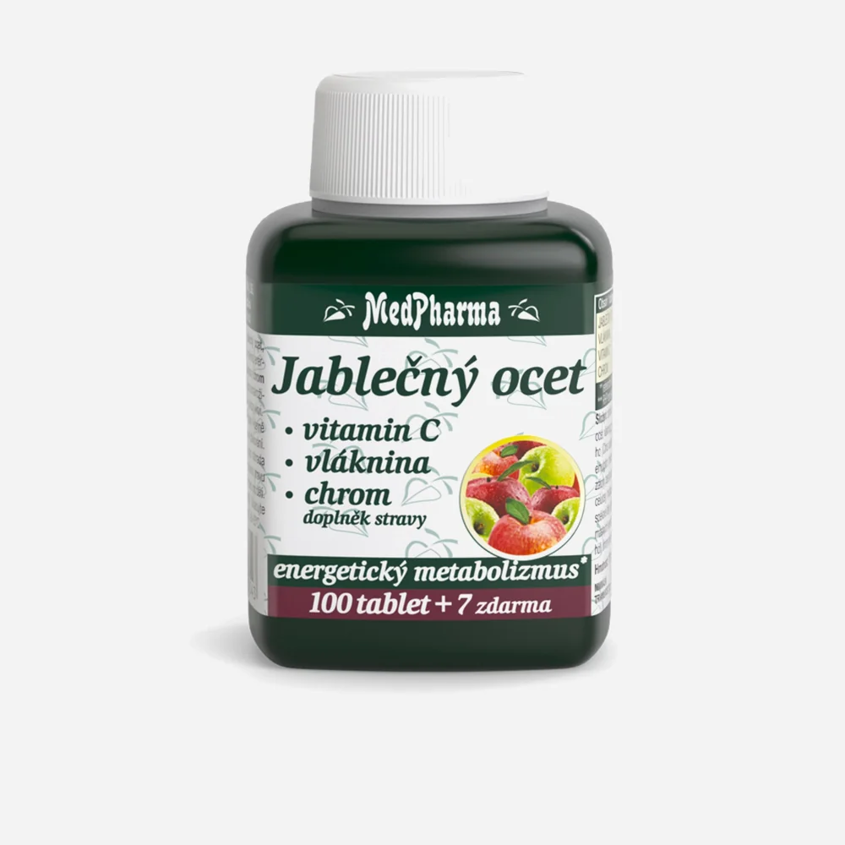 Jablečný ocet, vláknina a chrom