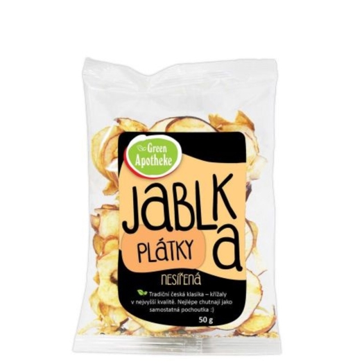Jablka plátky nesířené