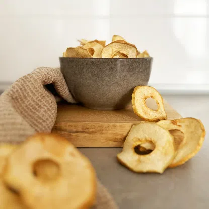 Jablka sušená kroužky bez jadřince BIO