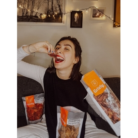 Jablka sušená tasty plátky – se skořicí