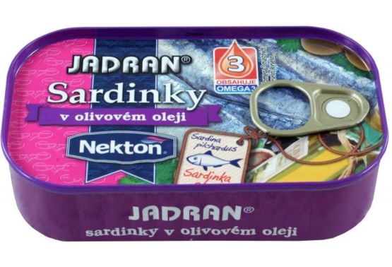 Jadran sardinky v olivovom oleji