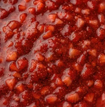 Jahodový džem s extra kousky ovoce