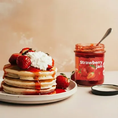 Jahodový džem s extra kousky ovoce