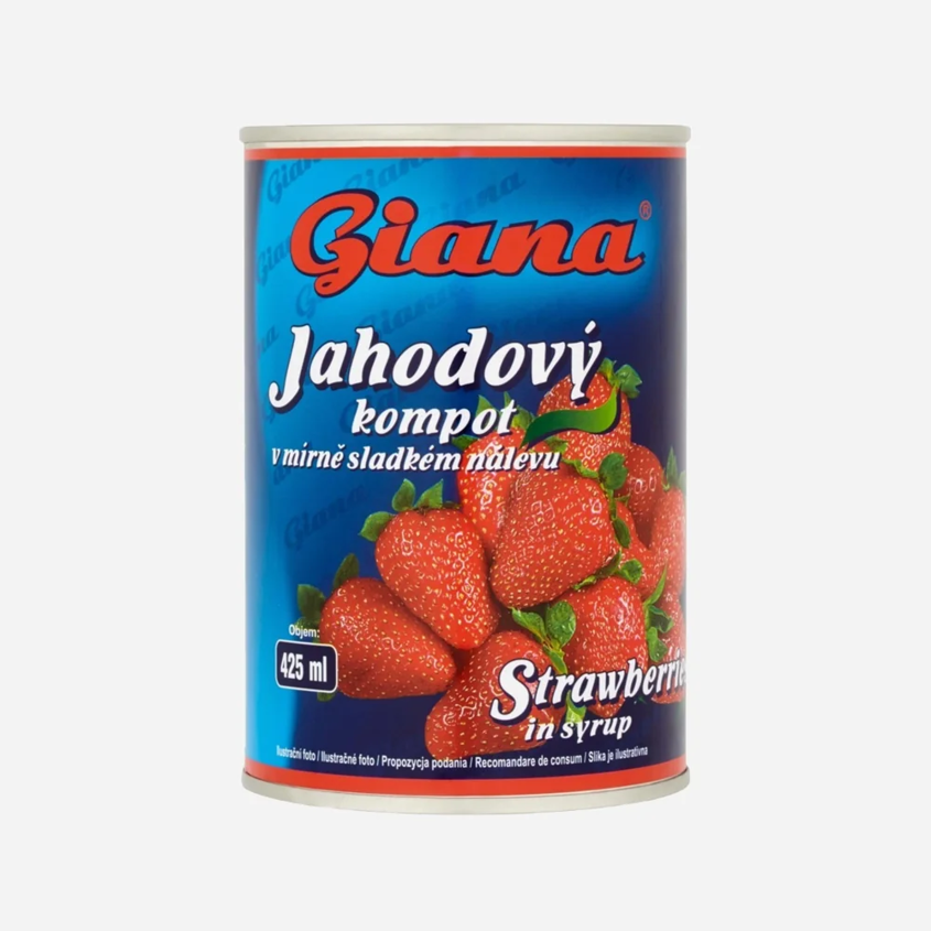 Jahodový kompot 425 ml ()