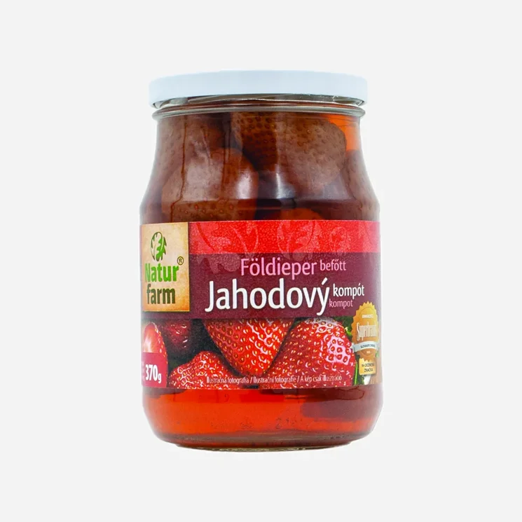 Jahodový kompot
