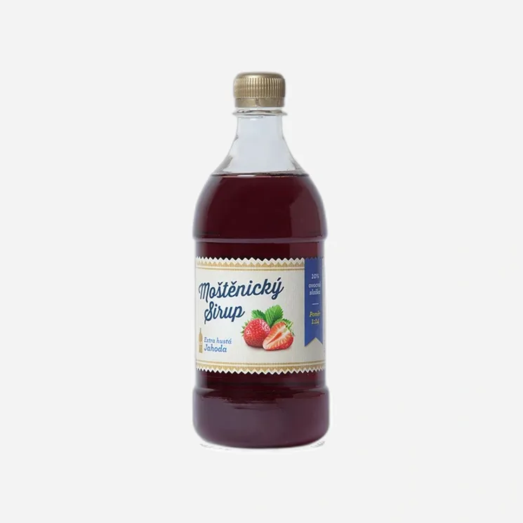 Jahodový sirup 12 x 700 ml