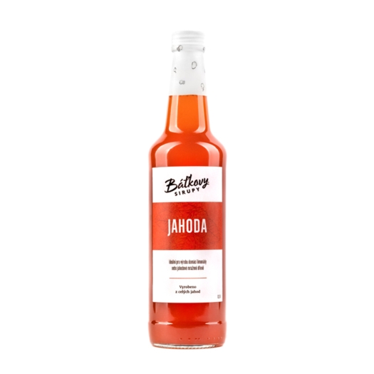 Jahodový sirup