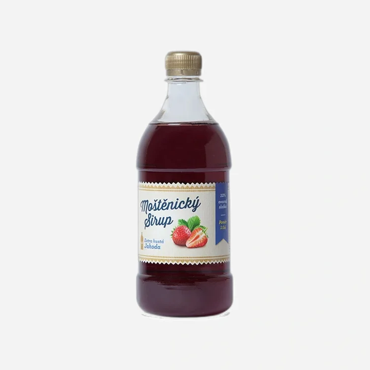 Jahodový sirup