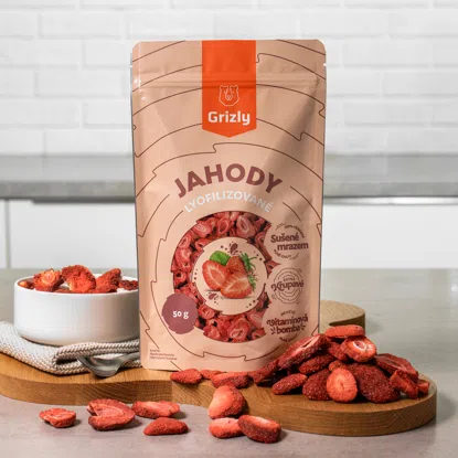 Jahody lyofilizované 5 x 50 g