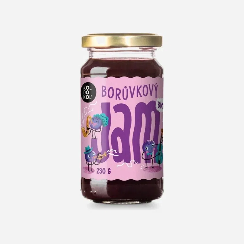 Jam borůvka BIO