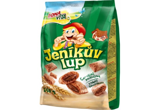 Janíkov lup lieskovoorieškový cereálne vankúšiky s náplňou