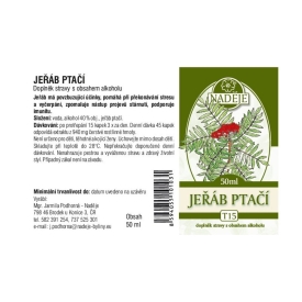 Jarabina vtáčia tinktúra z byliny