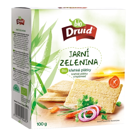 Jarná zelenina krehké plátky BIO