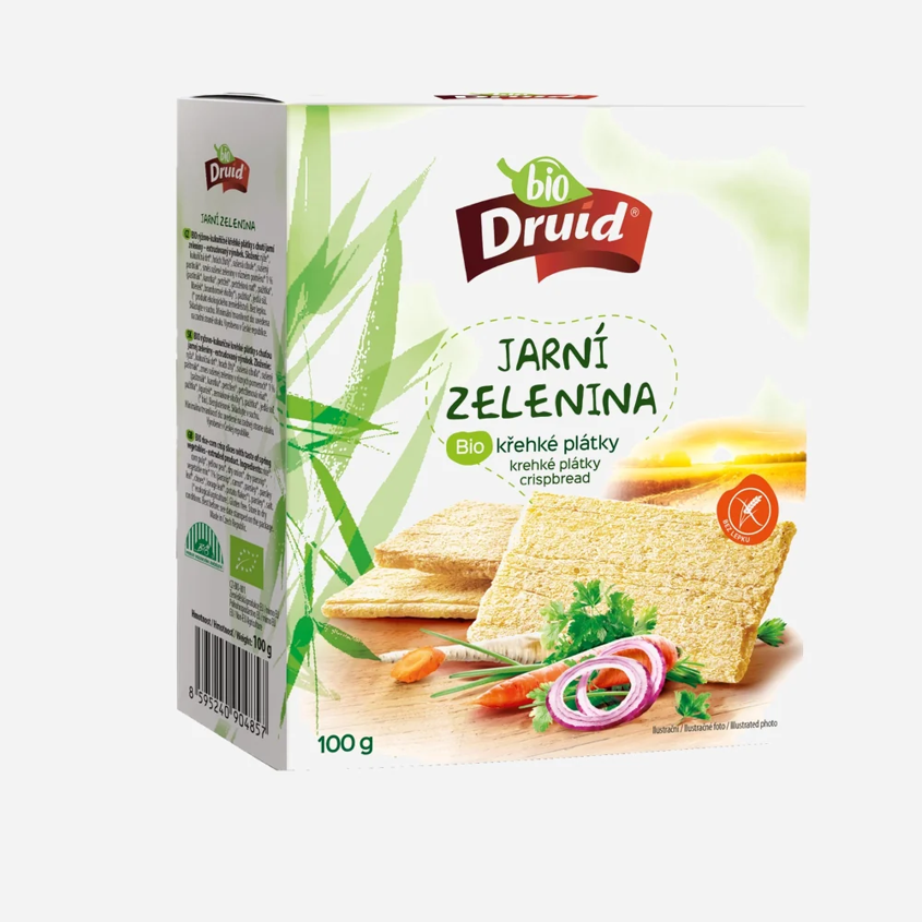 Jarná zelenina krehké plátky BIO