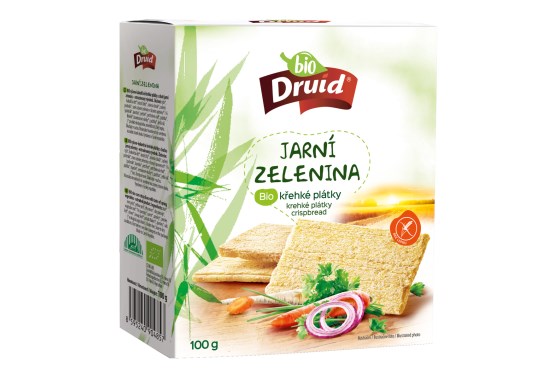 Jarní zelenina křehké plátky BIO