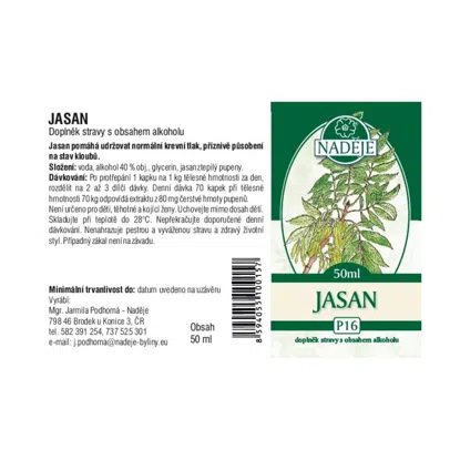 Jasan tinktura z pupenů