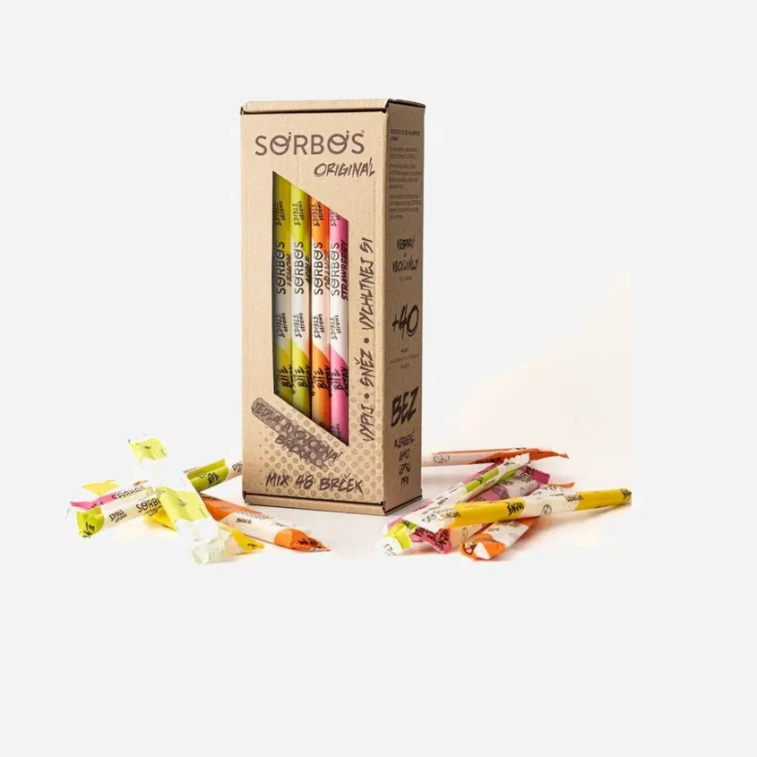 Jedlá brčka mix příchutí