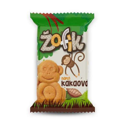 Jemné pečivo Žofík s kakaovou náplní