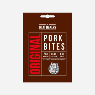 Jerky pork bites
