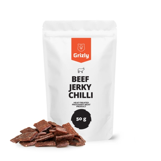 Jerky sušené hovězí maso chilli
